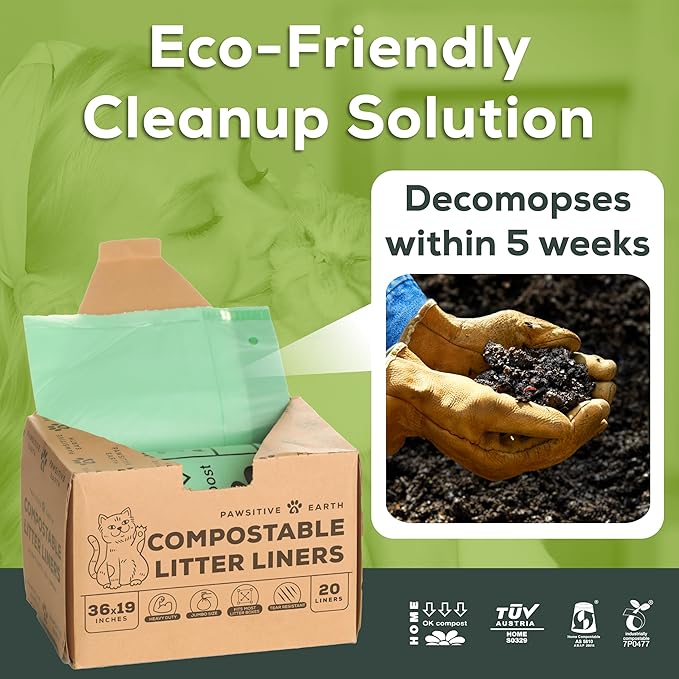 Cat Litter Box Liners 100% Compostable - Image 3
