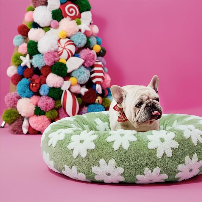 Lesure Shown on TV Donut Medium Dog Bed by Lesure