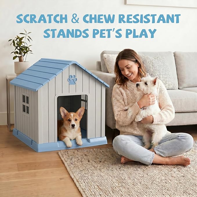 EFU Small Dog House Outdoor Indoor, Waterproof Dog House - Image 7