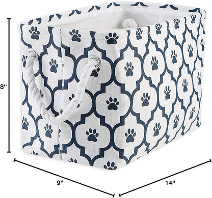 Bone Dry Pet Storage Collection Lattice Paw Print, Small Rectangle - Image 7