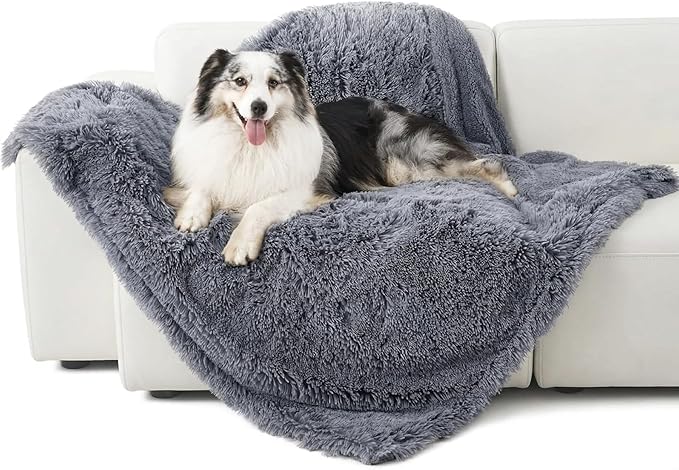 Bedsure Dog Blankets for Large Dogs, Fluffy Waterproof Dog Blanket for Couch by Unknown