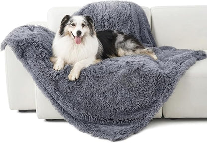 Bedsure Dog Blankets for Large Dogs, Fluffy Waterproof Dog Blanket for Couch by Unknown