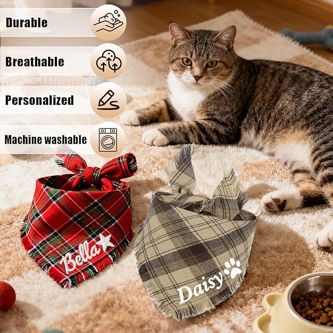 Personalized Pet Bandana for Dog & Cat - Image 5
