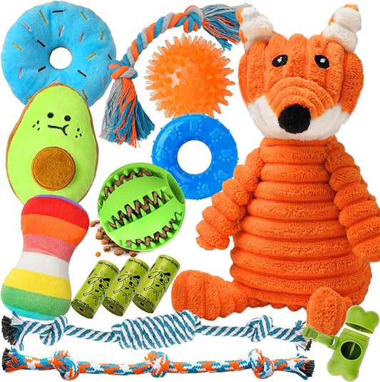 Zeaxuie 14 Pack Puppy Toys for Teething Small Dogs, Puppy Chew Toys by Zeaxuie