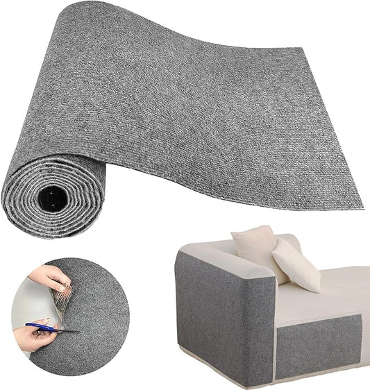 Cat Scratch Couch Furniture Protector, Adhesive Cat Scratch Pad Deterrent by SREBAY