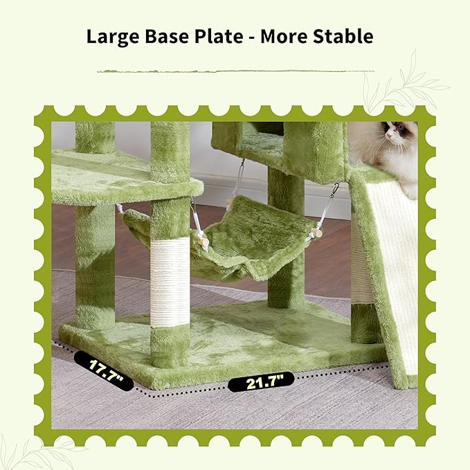 Gitelsnour Cat Tree for Indoor Cats, Sturdy Cat Tree House - Image 4
