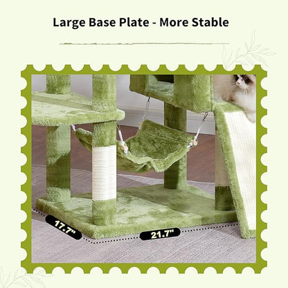 Gitelsnour Cat Tree for Indoor Cats, Sturdy Cat Tree House - Image 4