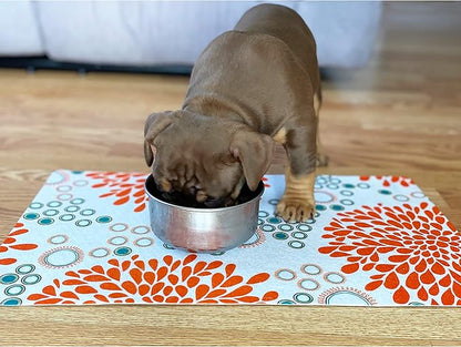 Drymate Pet Bowl Placemat, Dog & Cat Food Feeding Mat - Image 5