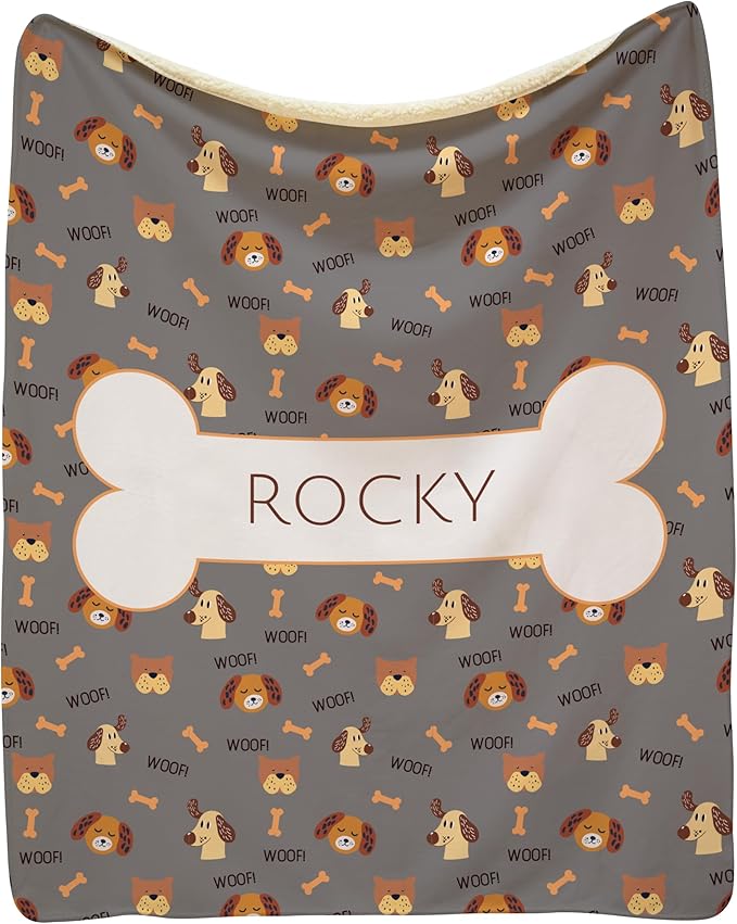 Prints Next Day – Custom 30" x 40" Sherpa Pet Lightweight Blanket by KarismaDecor
