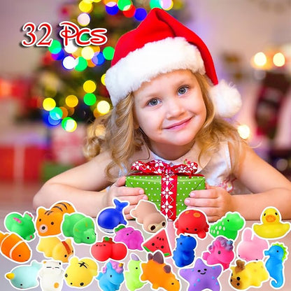 nobasco Squishies, 32 Pack Mochi Squishy Toys - Image 8