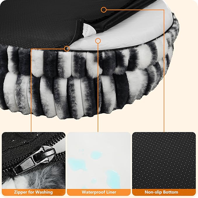 Dwanton Orthopedic Dog Bed for Medium Dogs - Image 6