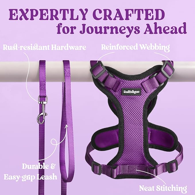 rabbitgoo Cat Harness and Leash Set, Escape Proof Vest Harness - Image 7