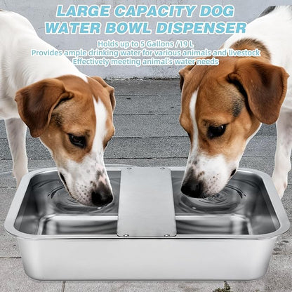 5 Gallon Automatic Dog Water Dispenser, Large Dog Water Bowl Dispenser - Image 7