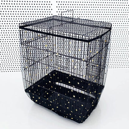 Large Bird Cage Net Cover, Bird Cage Seed Catcher, Universal Adjustable Bird - Image 5