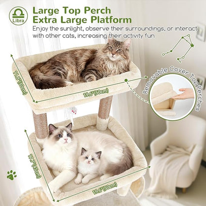 Globlazer Heavy Duty Cat Tree 78 inch Sturdy Cat Tower - Image 2