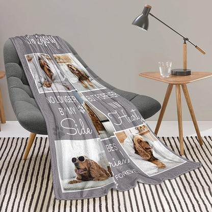 Personalized Pets Blanket with Photos, Custom Dog Blanket - Image 4