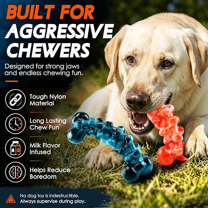WOWBALA Dog Toys for Aggressive Chewers - Image 2