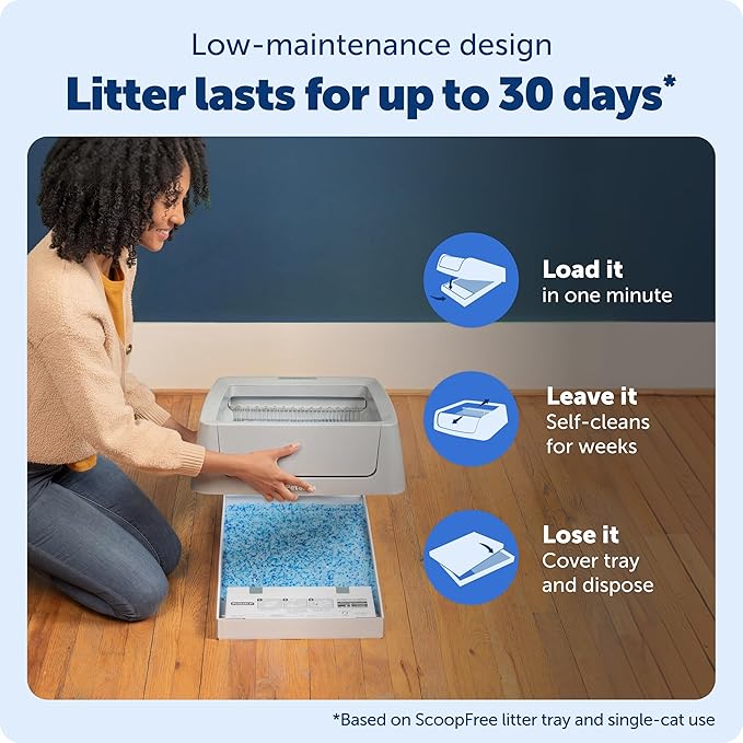 PetSafe ScoopFree Crystal Smart Self-Cleaning Automatic Litter Box - Image 4