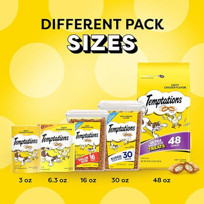 Temptations Cat Treats Classic Crunchy and Soft Cat Treats, Tasty Chicken Flavor - Image 11
