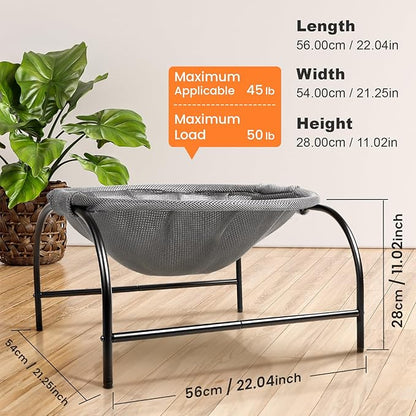 JUNSPOW Cat Bed Dog Bed Pet Hammock Bed Free-Standing Cat Sleeping Cat Supplies - Image 4