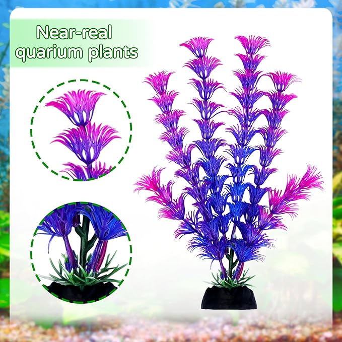 QUOZUO Fish Tank Accessories Aquarium Decorations Plants, Aquarium Decor - Image 9