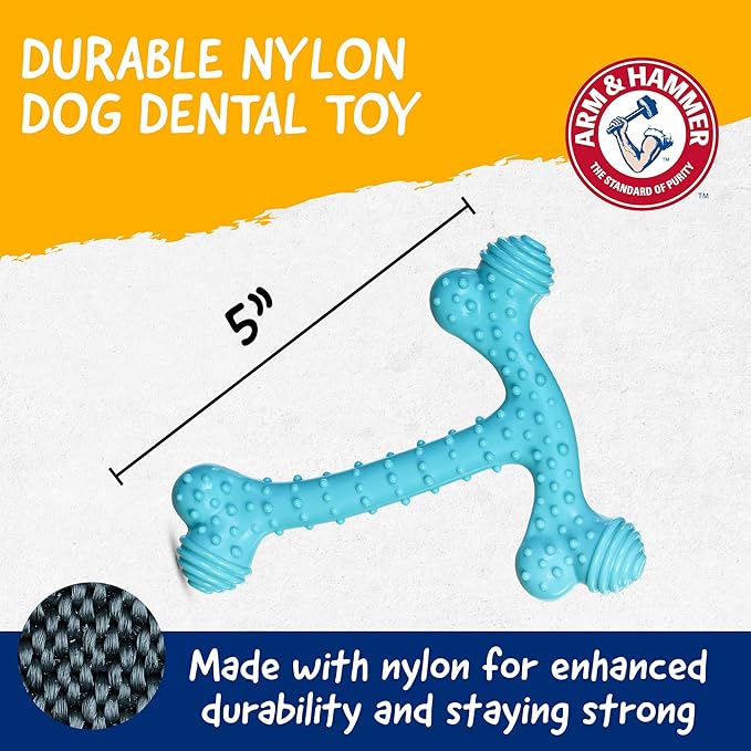 Arm and Hammer Nubbies T-Bone Dental Dog Chew Toy - Image 6