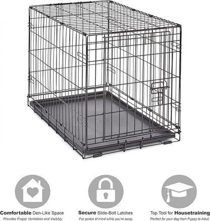 Midwest Homes for Pets 30-Inch New World Crate for Medium Breeds, 21-40 lbs - Image 3
