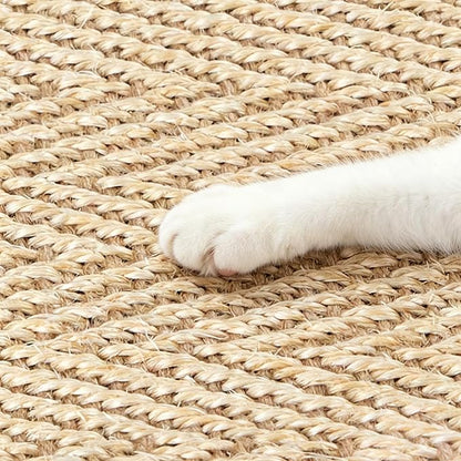 Graciadeco Cat Scratcher Mat 23.6" x 15.7" Sisal Rope 2 Packs Cat Scratch - Image 7