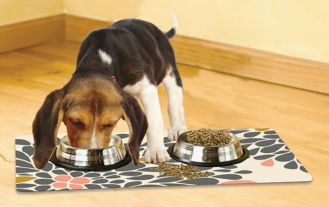 Drymate Pet Bowl Placemat, Dog & Cat Food Feeding Mat - Image 2
