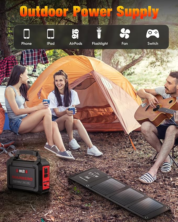 MARBERO 21W Portable Solar Panel Foldable Solar Panel Charger IP65 Waterproof - Image 8
