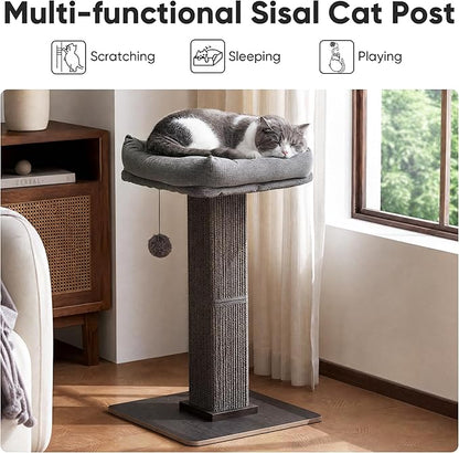 FUKUMARU Cat Scratching Post, Modern Style Tall Scratch Posts - Image 2
