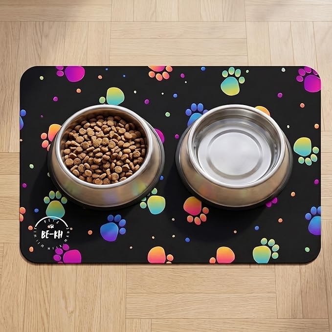BE-KH Absorbent Pet Feeding Mat by Unknown