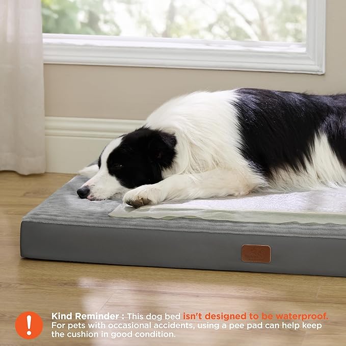 Bedsure ComfyFleece XL Dog Bed for Crate - Image 2