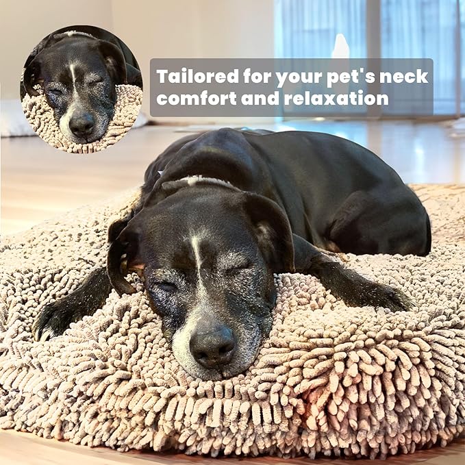 Muddy Mat® Cloud K-9 Bed for Dogs & Cats, Soft & Relaxing Donut Dog Bed - Image 5