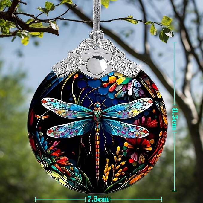 Jocidea Christmas Dragonfly Ornament - Image 2