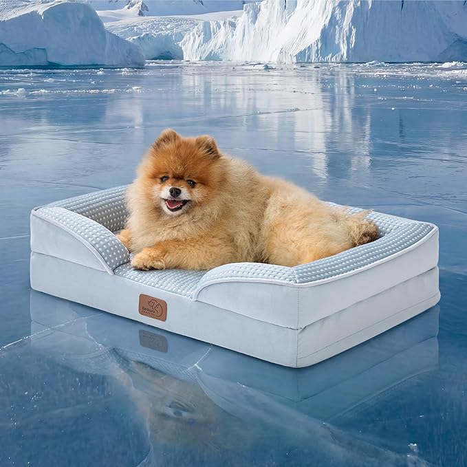 Bedsure Cooling Dog Bed for Small Dogs by Unknown