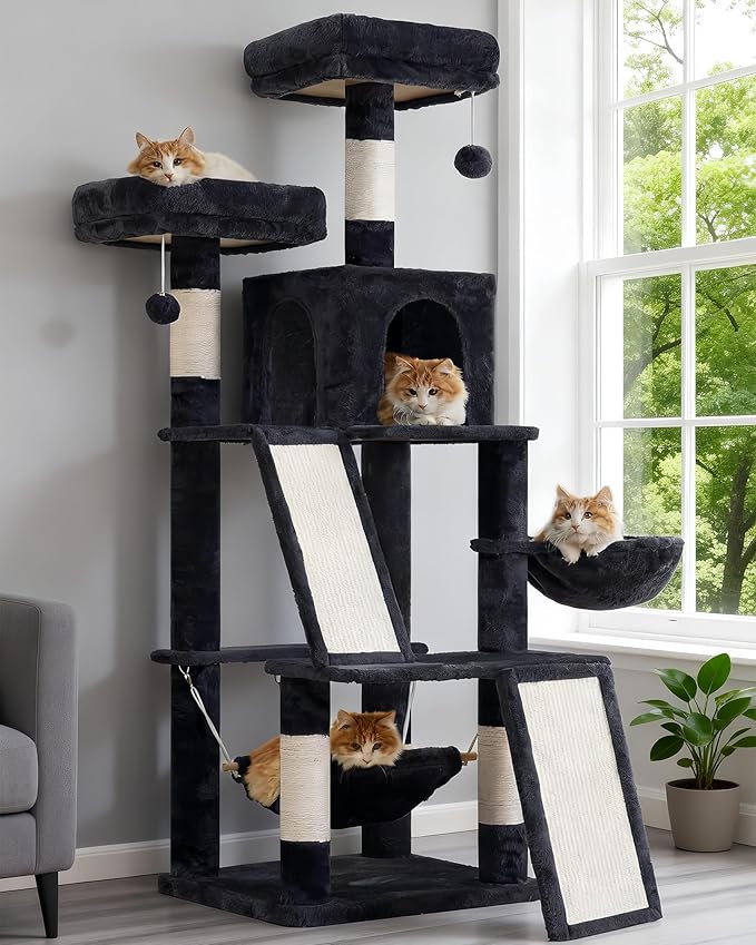 Gitelsnour Multi-Level Cat Tree by Gitelnour