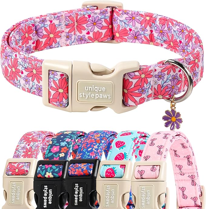 Unique style paws Dog Collar Plastic Buckle by Uniquestylepaws