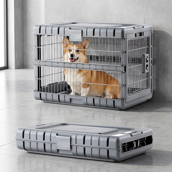 ZOMISIA Collapsible Dog Crate for Dogs by Zomisia