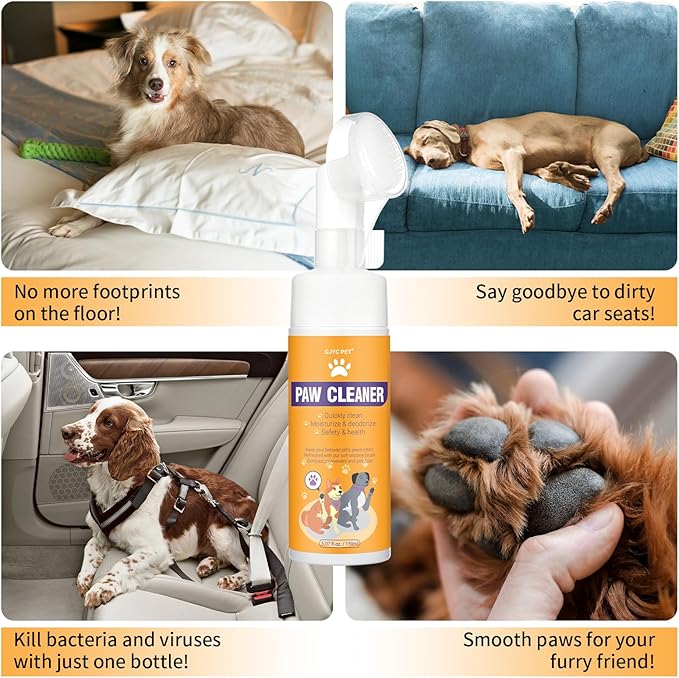 Paw Cleaner for Dogs and Cats, Magic Foam - Image 5