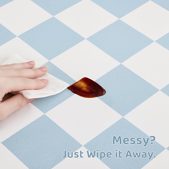Checkered Dog Feeding Mat, Absorbent Mats - Image 5