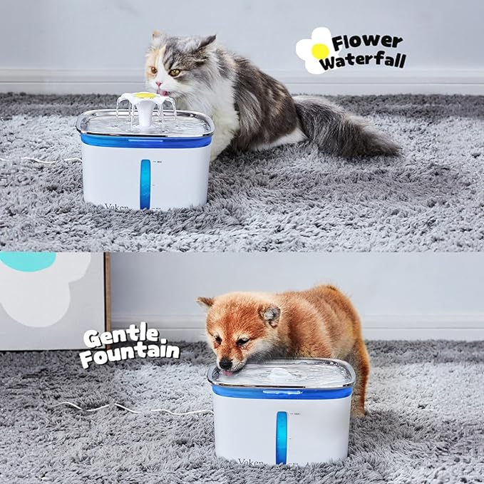 Veken Innovation Award Winner 95oz/2.8L Cat Water Fountain - Image 2