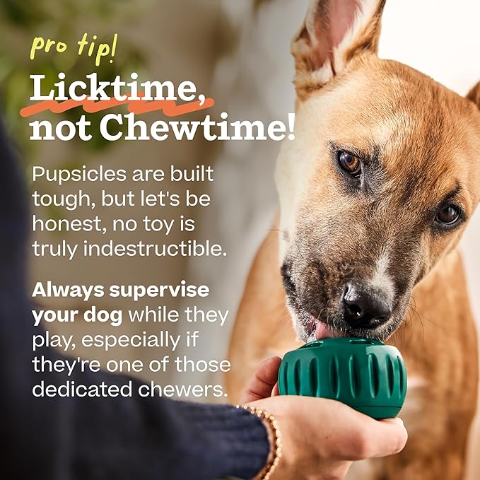 WOOF Pupsicle - Long-Lasting Interactive Dog Ball Toy to Keep Your Pup Busy and - Image 6