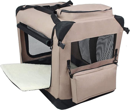 EliteField 3-Door Folding Soft Dog Crate - Image 3