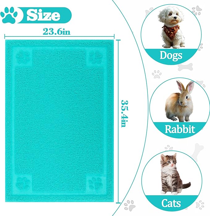 Darkyazi Pet Feeding Mat Large for Dogs and Cats - Image 2