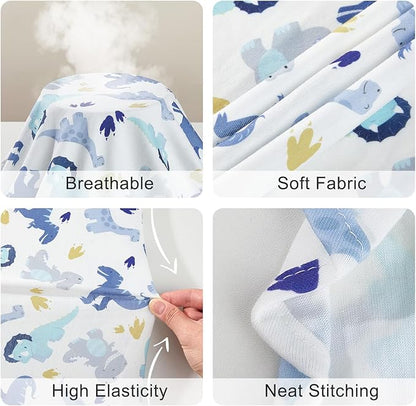 Bienbee Dog Pajamas, 4 Pack Dog Recovery Suit Shedding Suit Cute Soft Puppy - Image 5