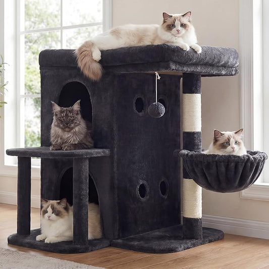 Heybly Cat Tree, 26.3-inch Cat Tower by HEYBLY