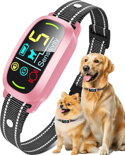 Smart AI Bark Collar for Large Medium Small Dogs, Anti Barking Device by Unknown