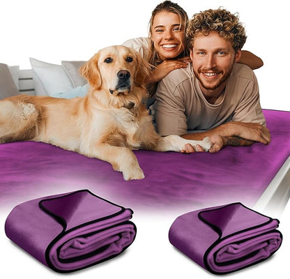Paw Buddies Premium Waterproof Blanket 80"x90" Velvet-Feel Reversible Throw – - Image 8