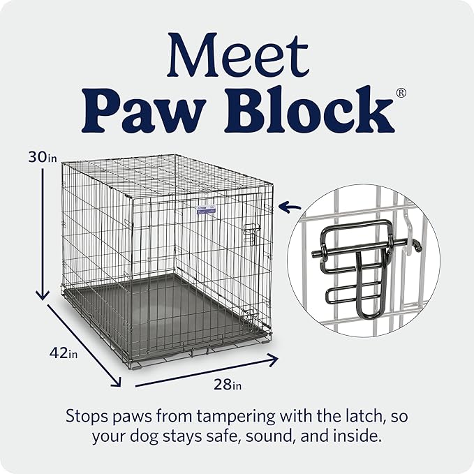 MidWest Homes for Pets 42-Inch iCrate for Large Breeds, 71-90 lbs, Single Door - Image 5
